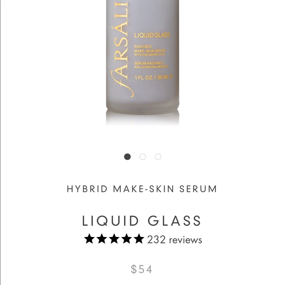 Farsali Liquid Glass Hybrid Make-Skin Serum